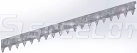Разделитель-бордюр T-образный 1200-120-21,6-1,5
