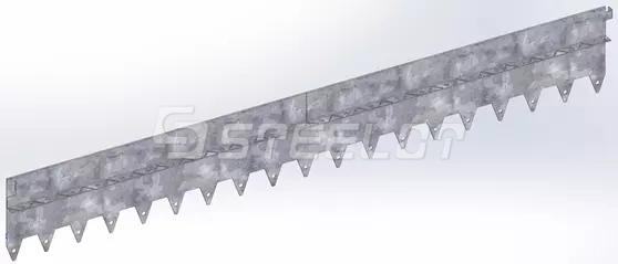 Разделитель-бордюр T-образный 1200-170-21,6-1,5