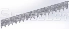 Разделитель-бордюр T-образный 1200-155-21,6-2