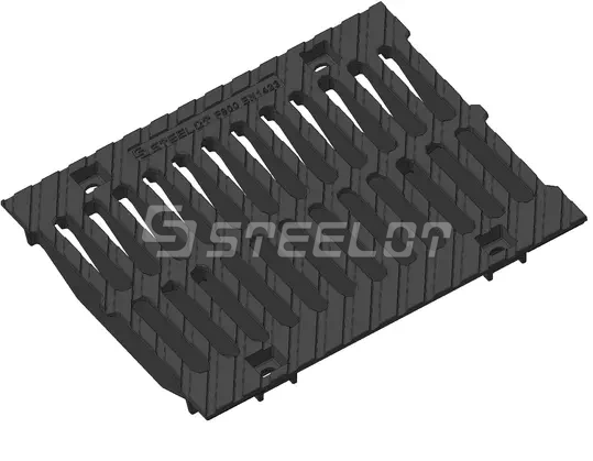 Решетка чугунная щелевая SteePro DN300, кл. F900