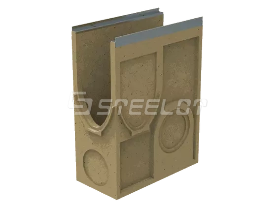 Пескоуловитель полимербетонный SteePro PB DN200 H670